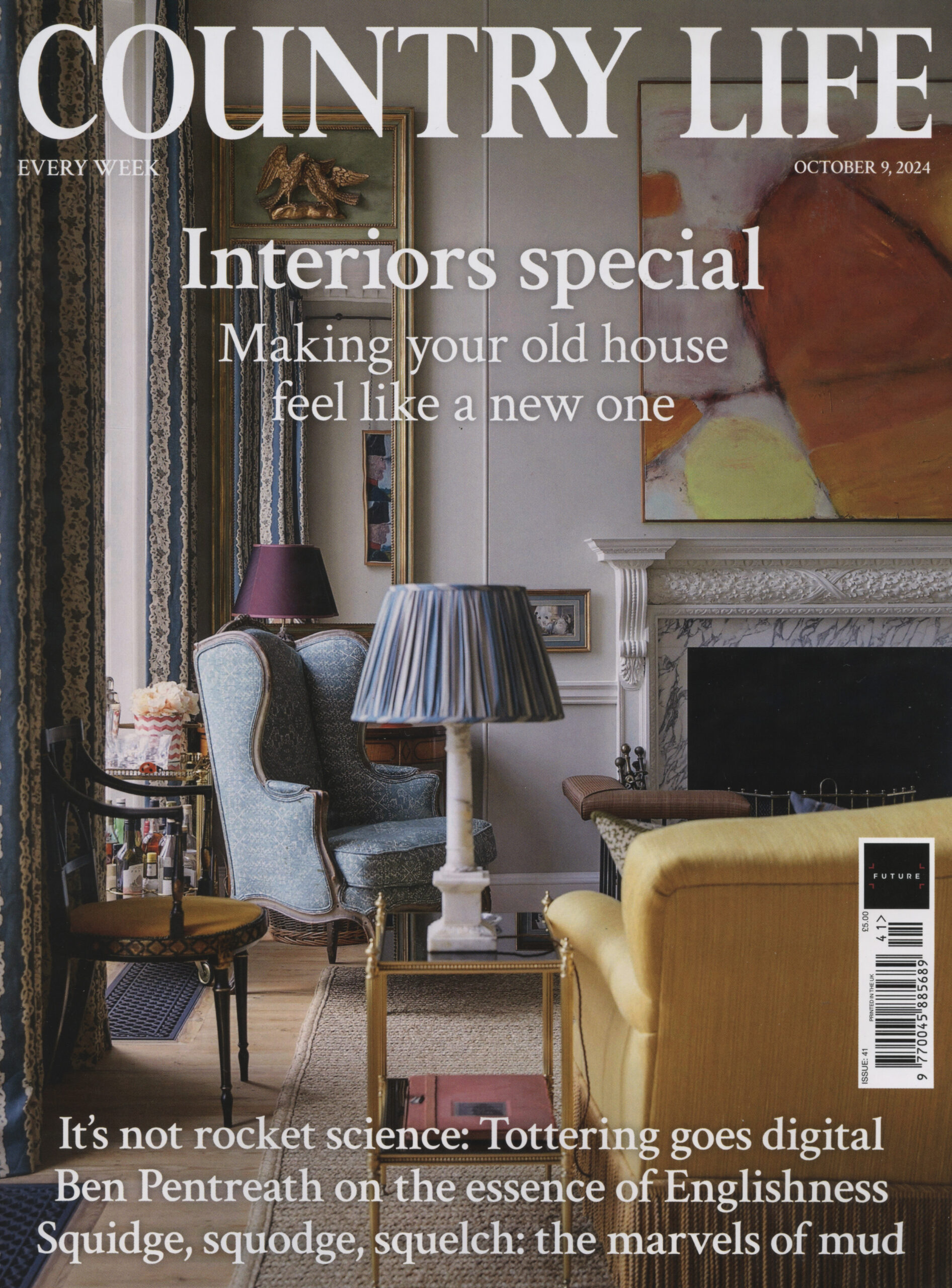 Country Life 9 October 2024 featuring Lapicida Corus flooring