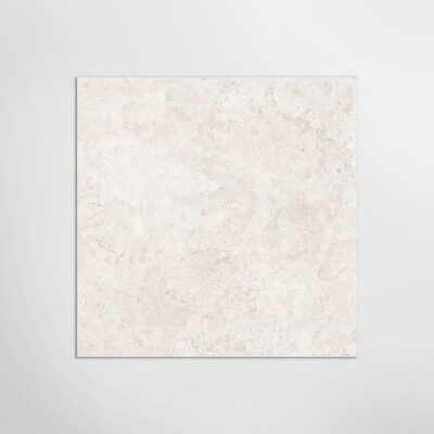 Lapicida Chateaux White square porcelain tile