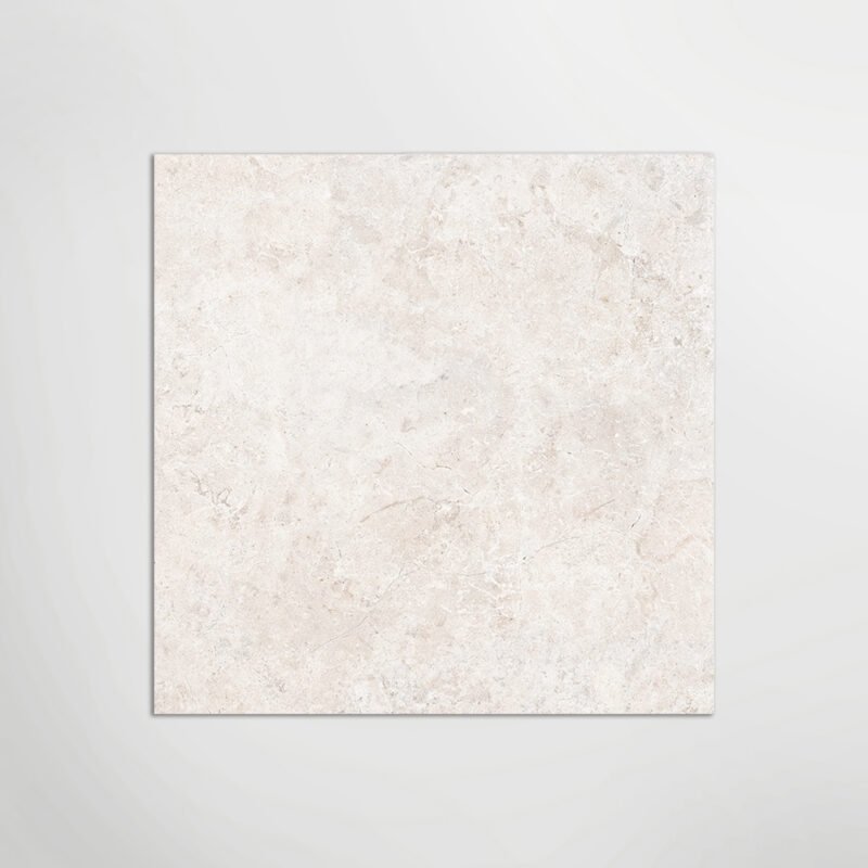 Lapicida Chateaux White square porcelain tile