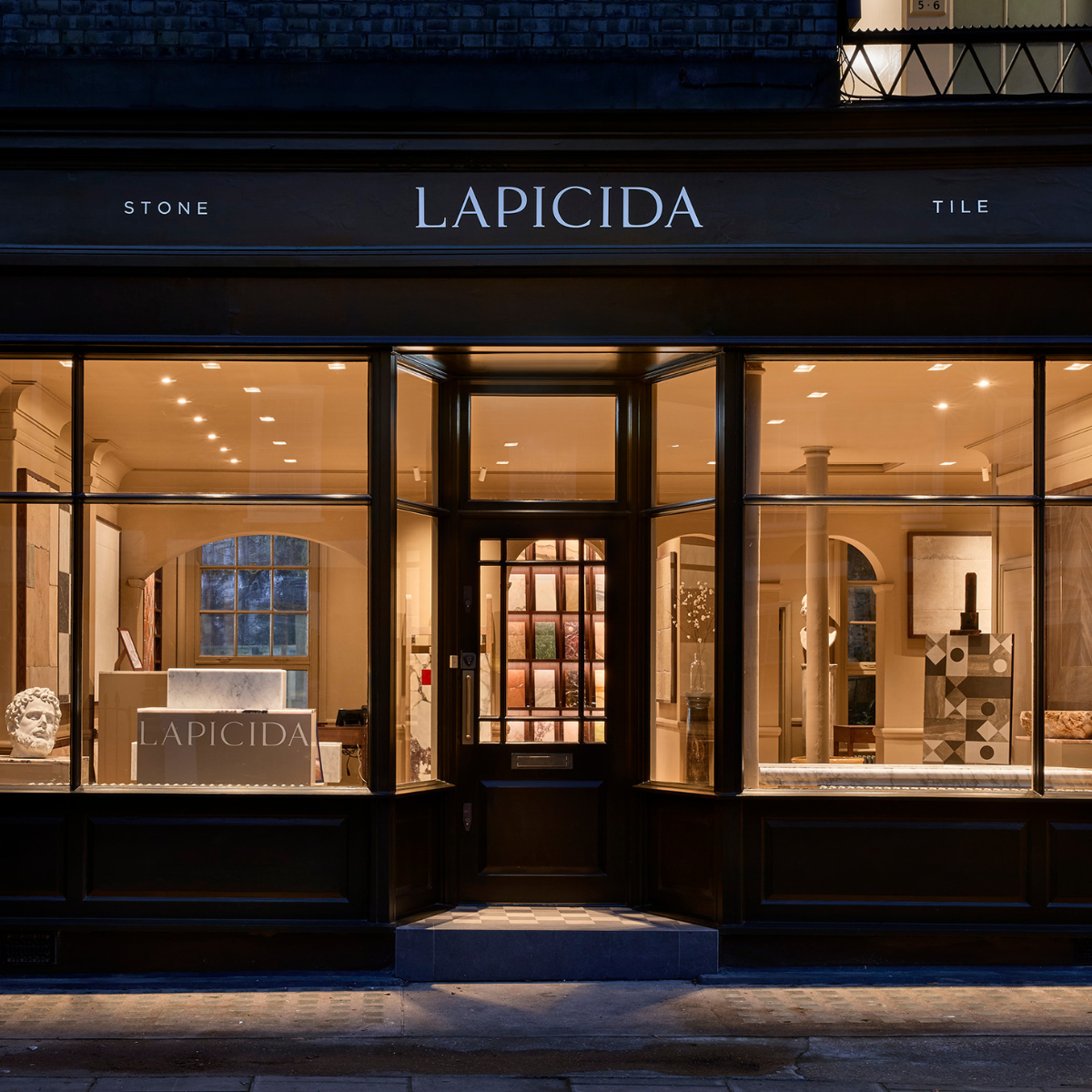 Lapicida has new London showroom in Ebury Street, off Pimlico Road in Belgravia interior design district